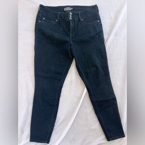 Torrid Women's Dark-washed Blue Stretch‎ Jeggings Denim Jeans Plus Size 14R